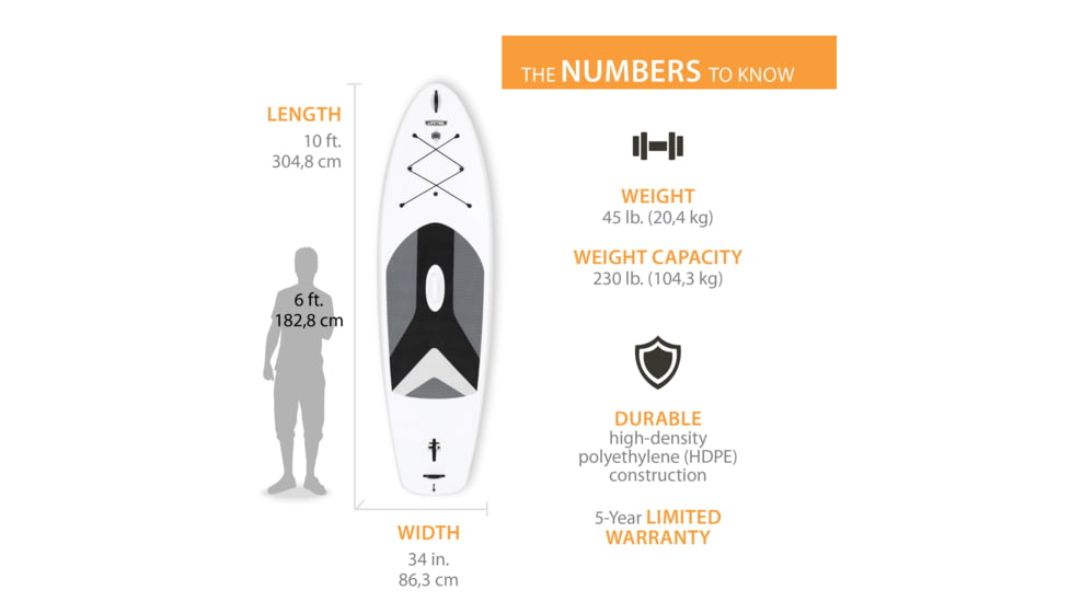 Lifetime Products Horizon 100 Stand-Up Paddleboard