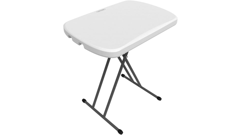 Lifetime Products Light Commercial 26-Inch Personal Table, White, 80251