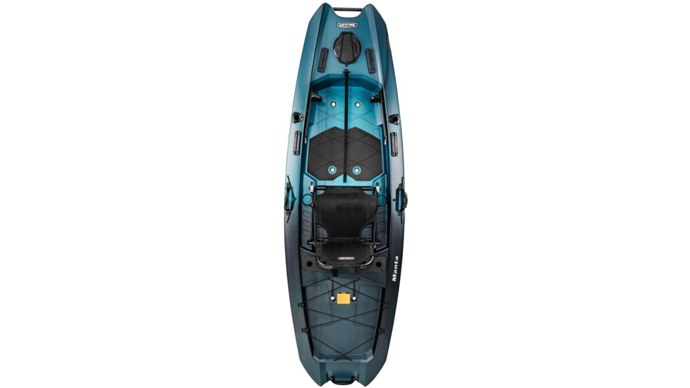 Lifetime Products Manta Angler 100 Fishing Kayak, Aurora Fusion, 91302
