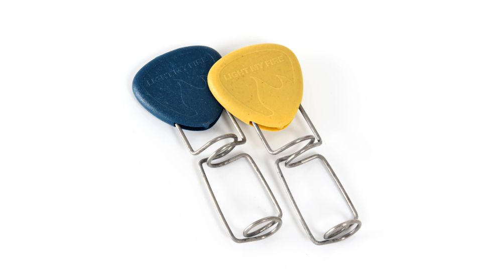 Light My Fire FireFork, 2-Pack, MustyYellow/HazyBlue, LMF-2302011413