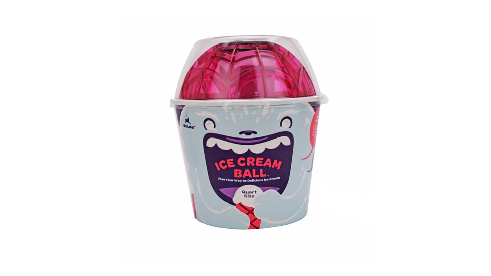 Light My Fire IceCream Ball for Homemade Ice Cream, Pink, Quart 172769