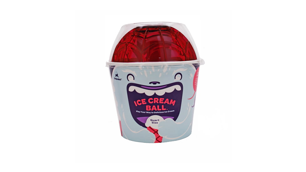 Light My Fire IceCream Ball for Homemade Ice Cream, Red, Quart 172771