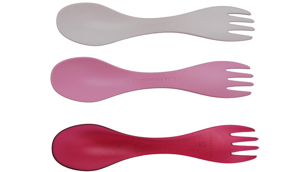 Light My Fire Little Spork, Per 3, Think Pink 172663