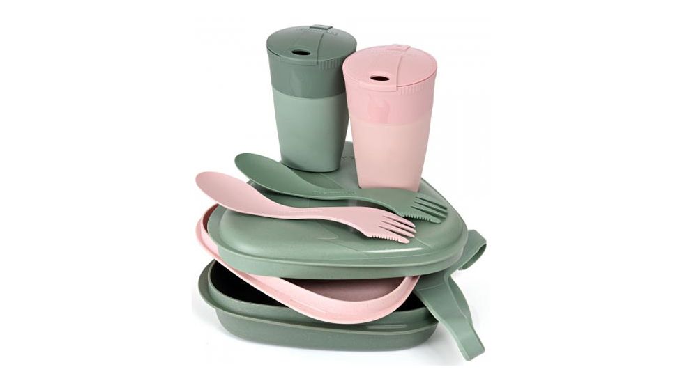 Light My Fire Packn Eat Kit for 2, SandyGreen/DustyPink, LMF-2506811340
