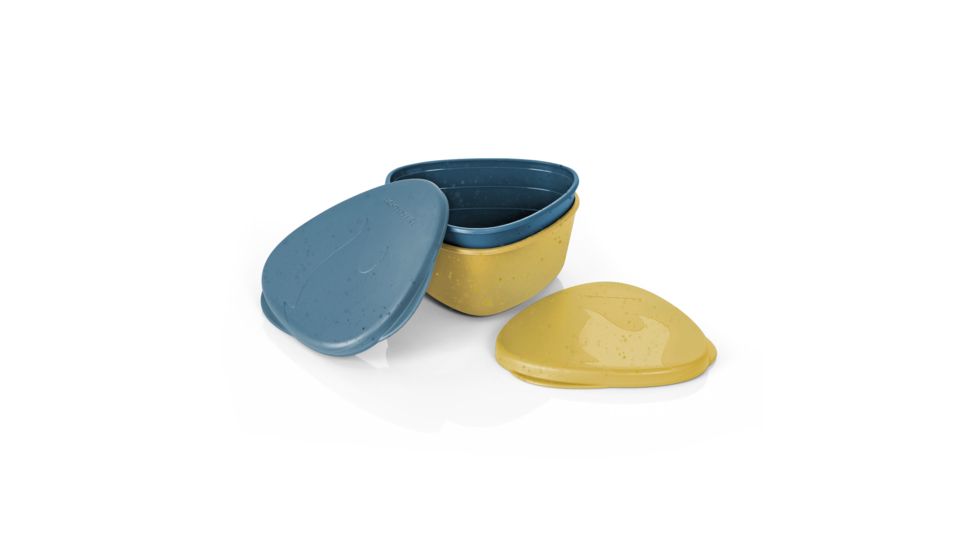 Light My Fire SnapBox O 2-Pack, MustyYellow/HazyBlue, LMF-2403511413