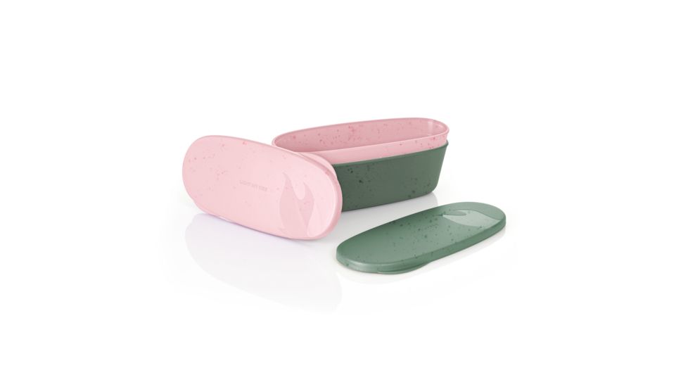 Light My Fire SnapBox Oval 2-Pack, SandyGreen/DustyPink, LMF-2404111313