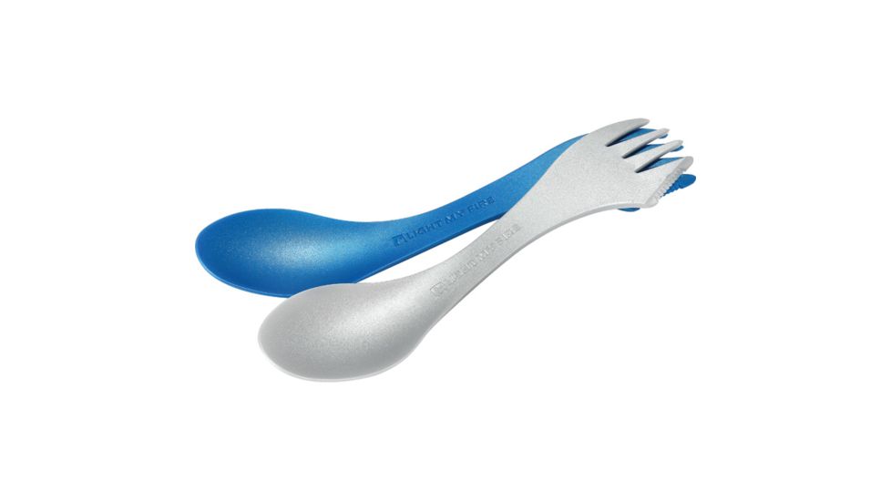 Light My Fire Spork 2 Pack- Petrol/silver S-SP-2PK-PESI