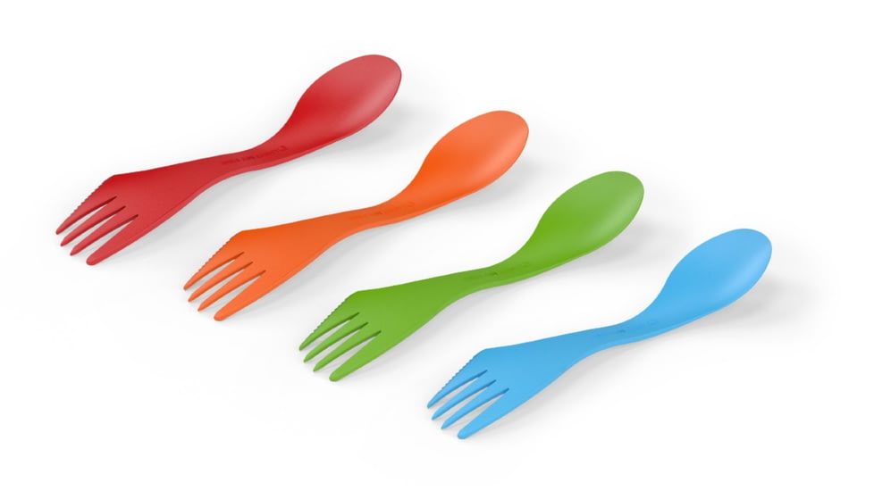 Light My Fire Spork/knife Assort 4 Pk Tritan S-SP-4PACK-T
