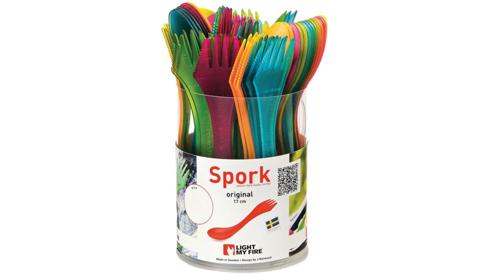 Light My Fire Spork 2 Pack- Petrol/silver S-SP-2PK-PESI