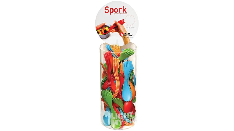 Light My Fire Spork 2 Pack- Petrol/silver S-SP-2PK-PESI