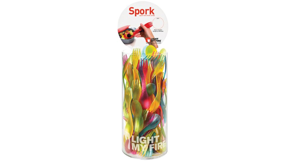 Light My Fire Spork 2 Pack- Petrol/silver S-SP-2PK-PESI