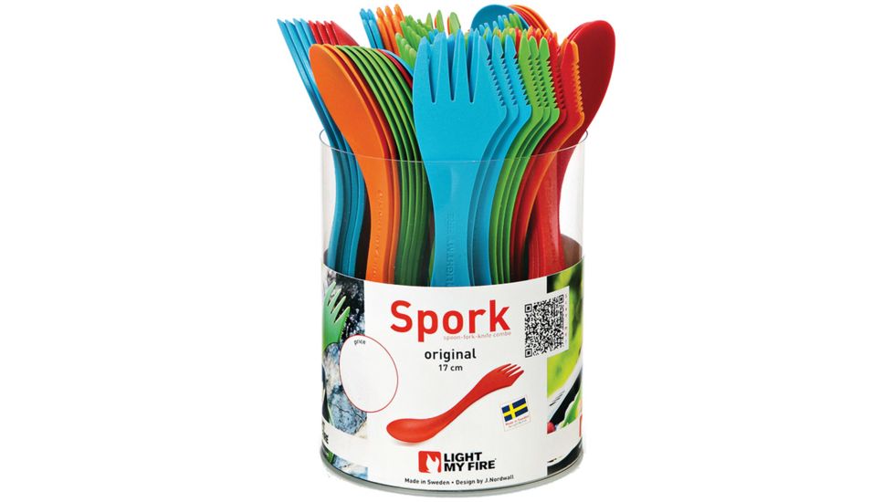Light My Fire Spork 2 Pack- Petrol/silver S-SP-2PK-PESI