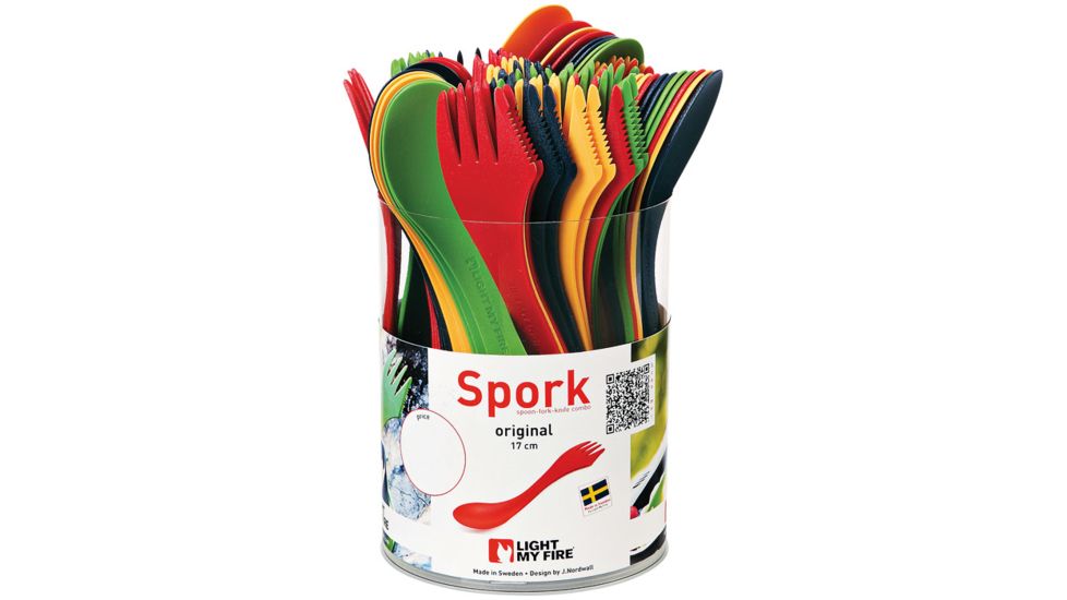 Light My Fire Spork 2 Pack- Petrol/silver S-SP-2PK-PESI