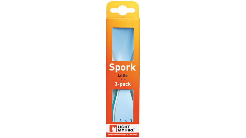 Light My Fire Spork Little - 3 Pk Blue S-SP-LITTLE-BLIS-T-B