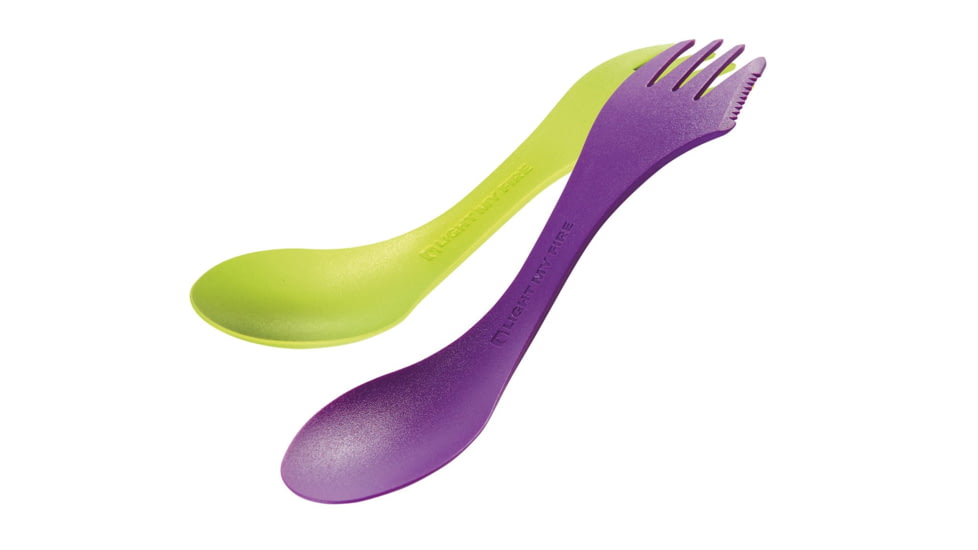 Light My Fire Spork Original 2-Pack-Lime / Purple