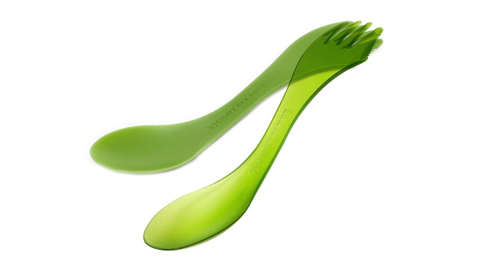 Spork Original 2-Pack-Transparent Green / Green