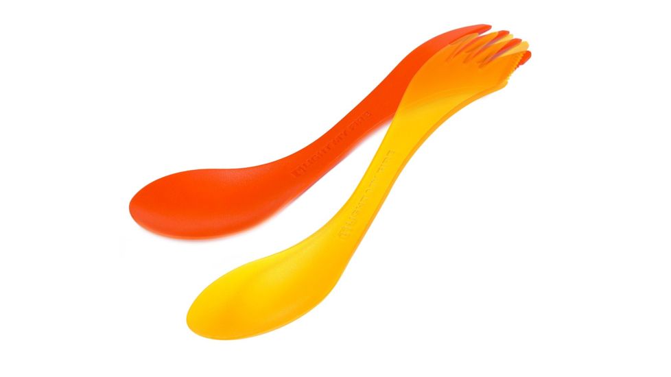 Spork Original 2-Pack-Transparent Orange / Orange