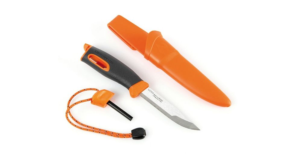 Light My Fire Swedish FireKnife with Firesteel, Orange 172545