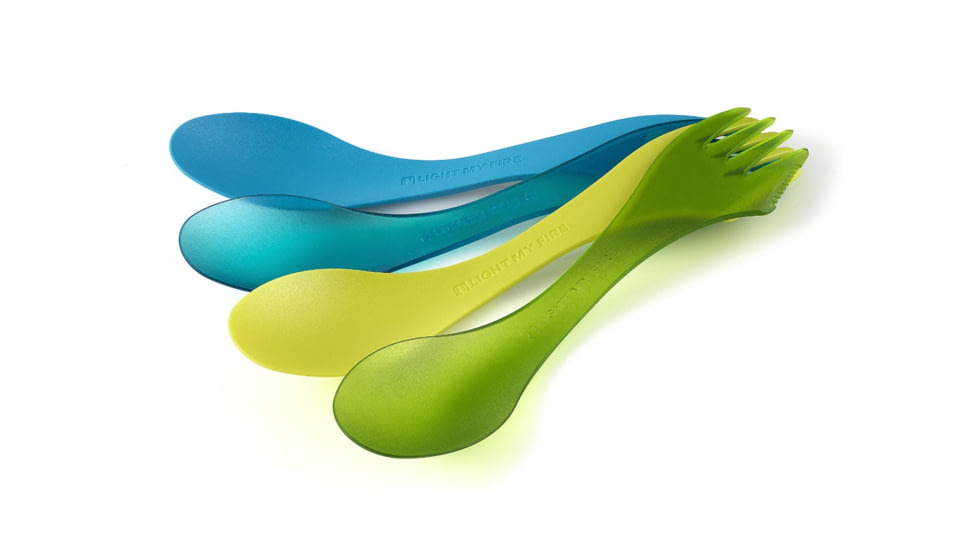 Tritan Spork Multi-Color 4-Pack-Ocean