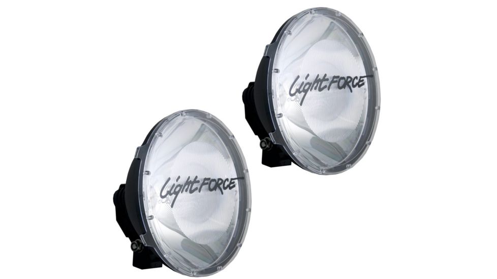 Lightforce Performance Lighting Blitz 240mm Extreme Long Distance Driving Light 12V HID 70W 5000K,Black,Pair CBHID240T70