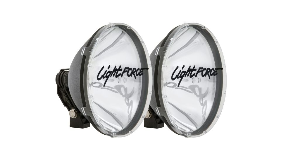 Lightforce Performance Lighting Drivning Ligth 240 Blitz RMDL HID 12/24V 70W External Ballast 4200k Twin Pack, Box Pack, Black, Medium LD049