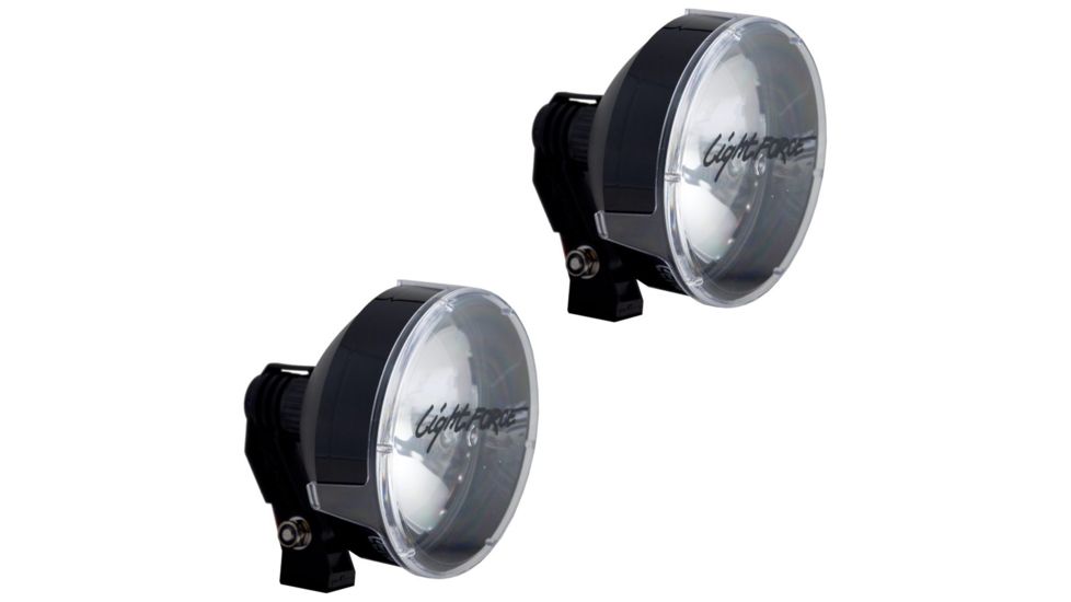 Lightforce Performance Lighting Striker 170mm Extreme Performance Compact Driving Light,12V HID 70W 5000K,Black,Pair CBHID170T70