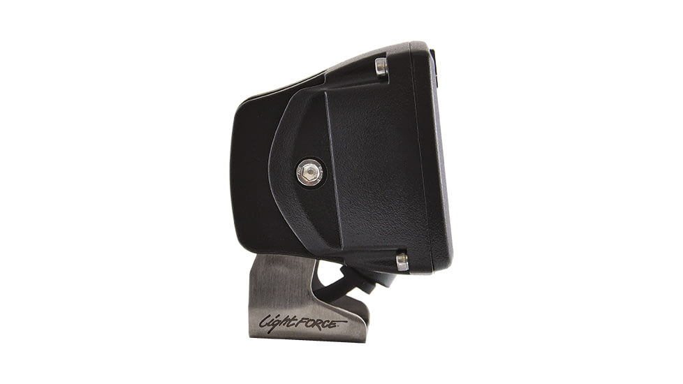 Lightforce Performance Lighting 2 in Rok40 Dual Row 10W Chips Flashlight, Flood Beam Pair W/ Harness, Black, ROK40FPK