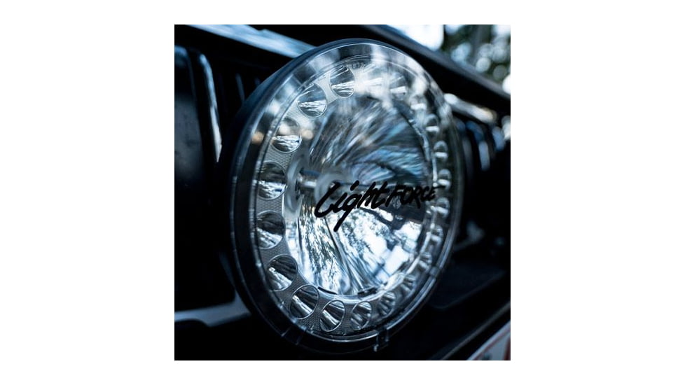 Lightforce Performance Lighting 9 in HTX 2 Hybrid 50W Hid Led Combo Flashlight w/Harness, Black, HTXMK2TP