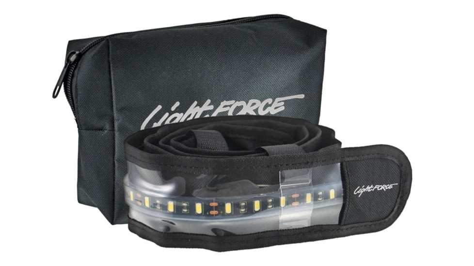 Lightforce Performance Lighting Flexible 1200mm LedLight,IP67, 4000K, 18 in, Black, CBFLEXLED