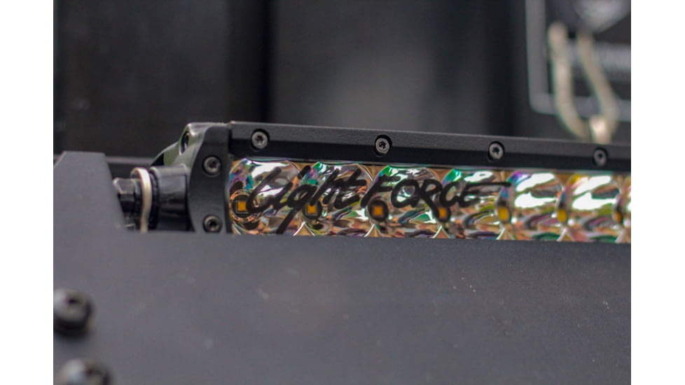 Lightforce Performance Lighting Single LED Bars, 6 in, 152mm Combo, Black, LEDB6CUS