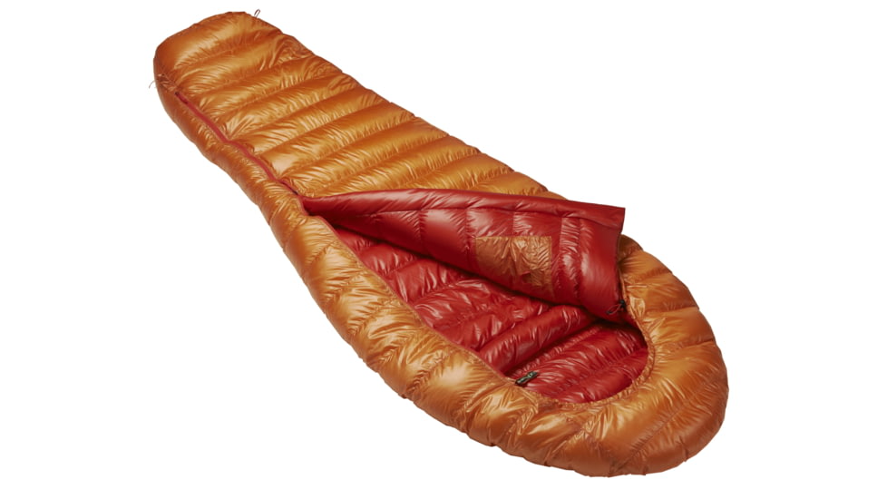 Lightwave Firelight 450 Sleeping Bag-Brick Orange-Long