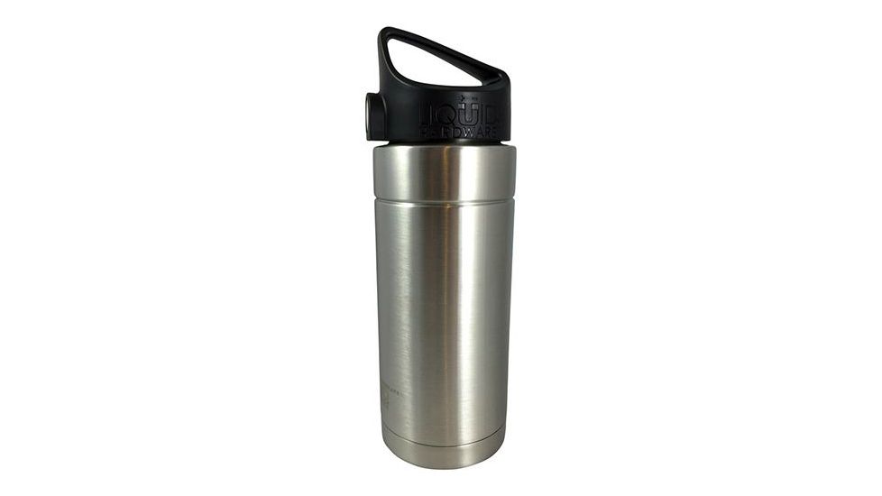 Liquid Hardware Sidewinder Insulated Bottle, 20oz, Stainless, Brushed Stainless, LIQ-04323
