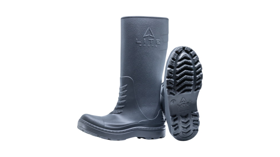 Lite Boots Classic Boots - WoMens, Charcoal Gray, 8, WOCLA-GR-08