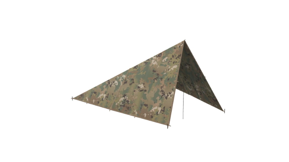 LiteFighter Gear Commando Field Tarp Tents, OCP Camouflage, 120in x 120in, CD1100-OCP
