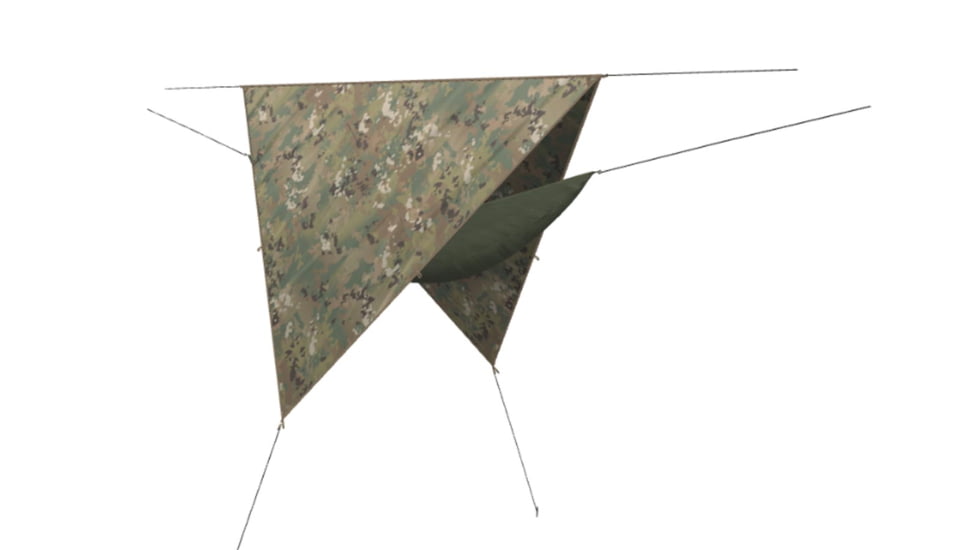 LiteFighter Gear Commando Field Tarp Tents, OCP Camouflage, 120in x 120in, CD1100-OCP