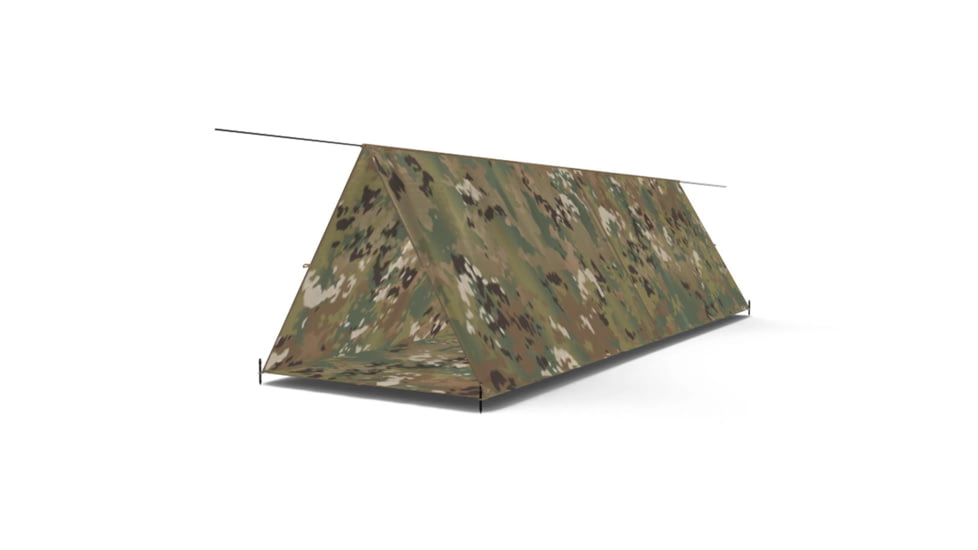 LiteFighter Gear Commando Field Tarp Tents, OCP Camouflage, 120in x 120in, CD1100-OCP