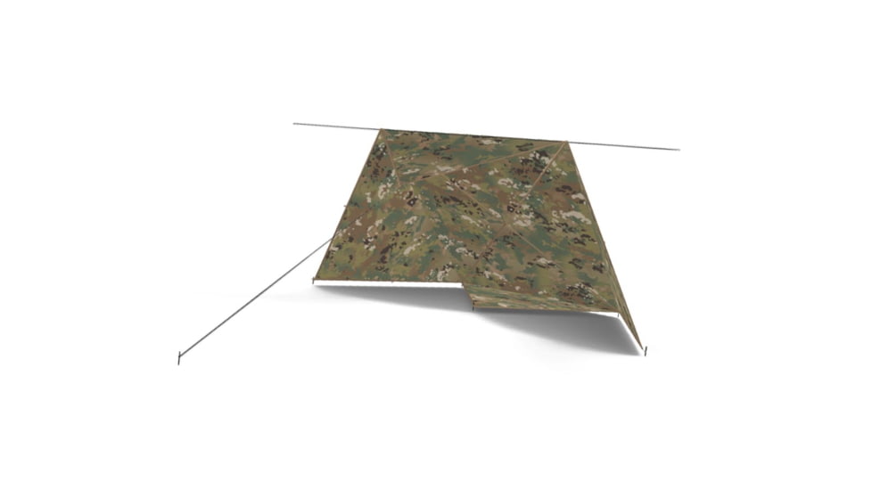 LiteFighter Gear Commando Field Tarp Tents, OCP Camouflage, 120in x 120in, CD1100-OCP