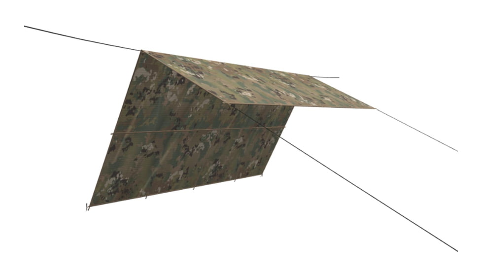 LiteFighter Gear Commando Field Tarp Tents, OCP Camouflage, 120in x 120in, CD1100-OCP