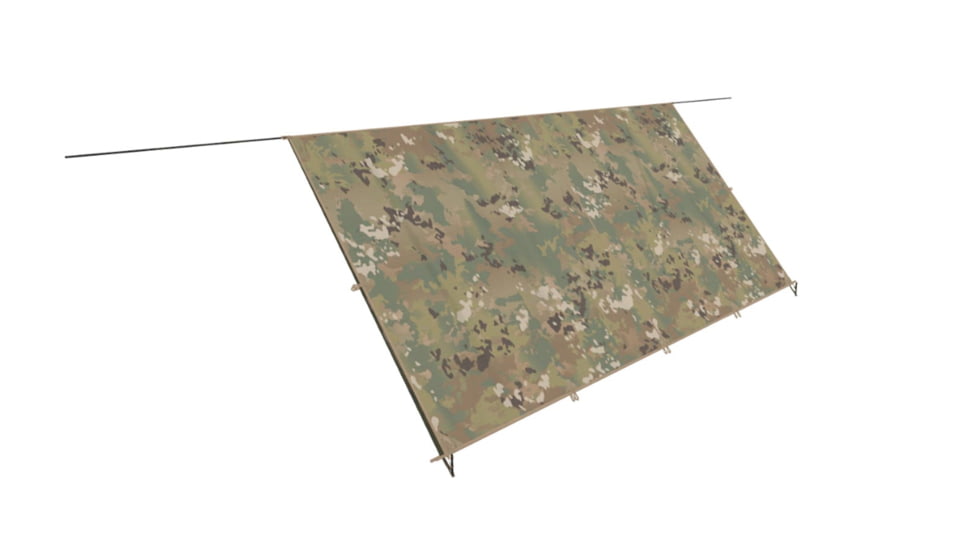 LiteFighter Gear Commando Field Tarp Tents, OCP Camouflage, 120in x 120in, CD1100-OCP