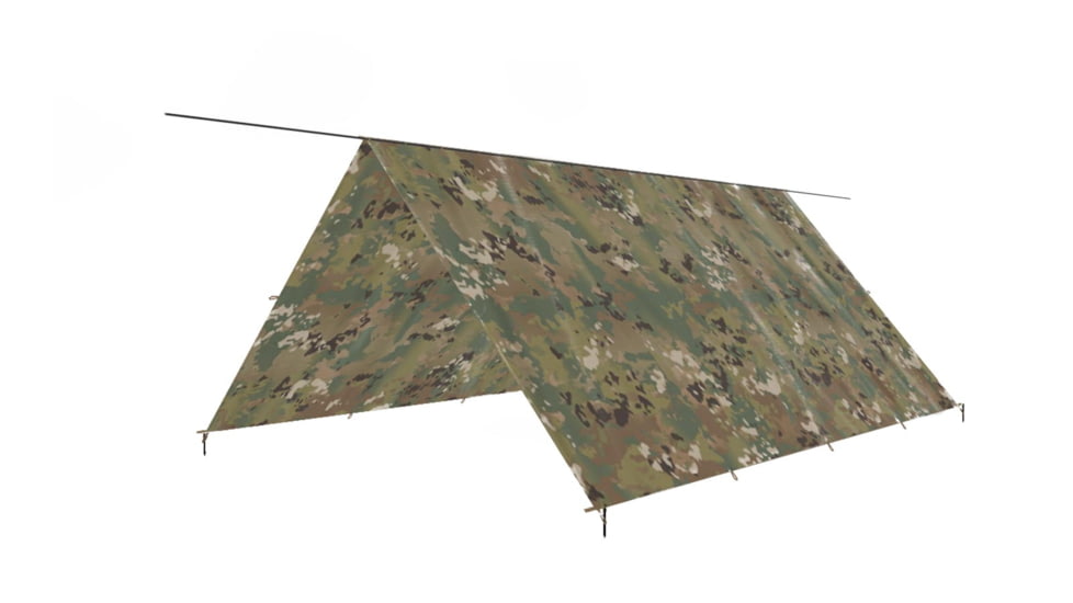 LiteFighter Gear Commando Field Tarp Tents, OCP Camouflage, 120in x 120in, CD1100-OCP