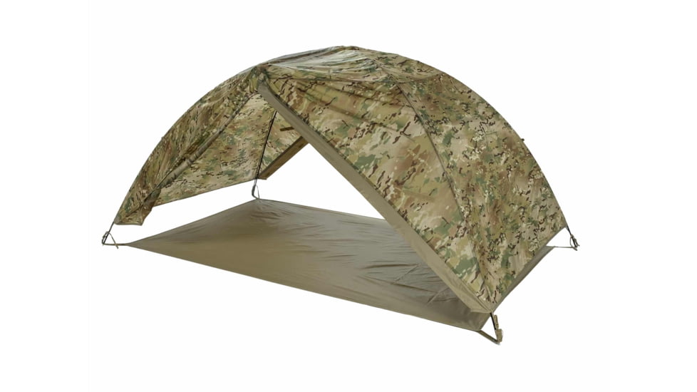 LiteFighter Fido Ai Two Person Shelter System, Multicam Camouflage, 90in x 42in x 56in, AI2100-MUL