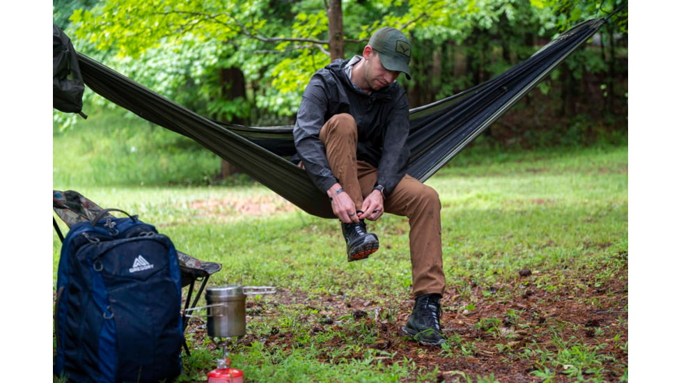 LiteFighter Gear Recondo 1 Jungle Hammock System W/ Rain Tarp, Delta Green 499, 104in x 55in, RC1100-OCP