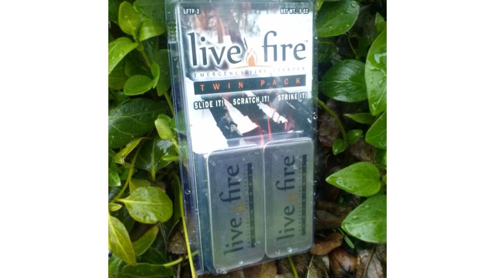 Live Fire Original Emergency Fire Starter Twin Pack