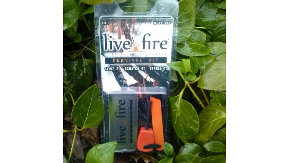 Live Fire Original Survival Kit Fire Starter