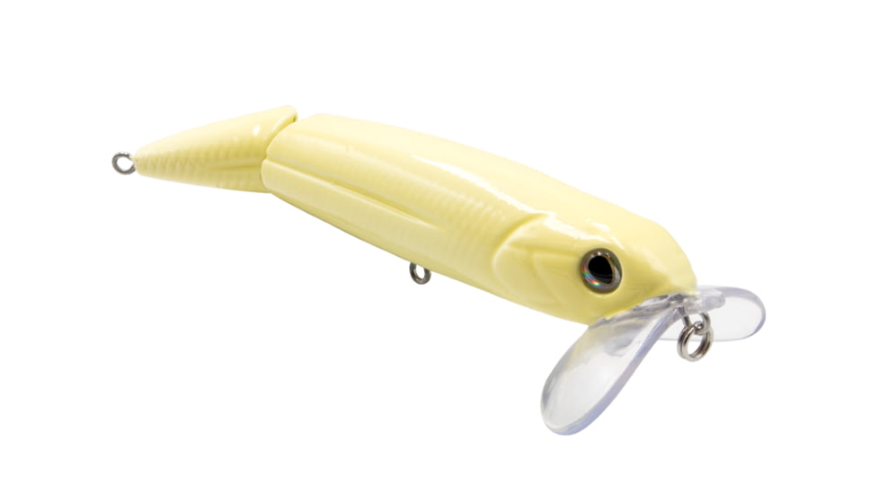 Livingston Lures 4in Walking Boss II Jr. Lure, Pure Bone Shad, 13424
