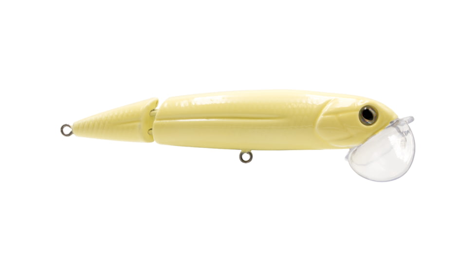 Livingston Lures 4in Walking Boss II Jr. Lure, Pure Bone Shad, 13424