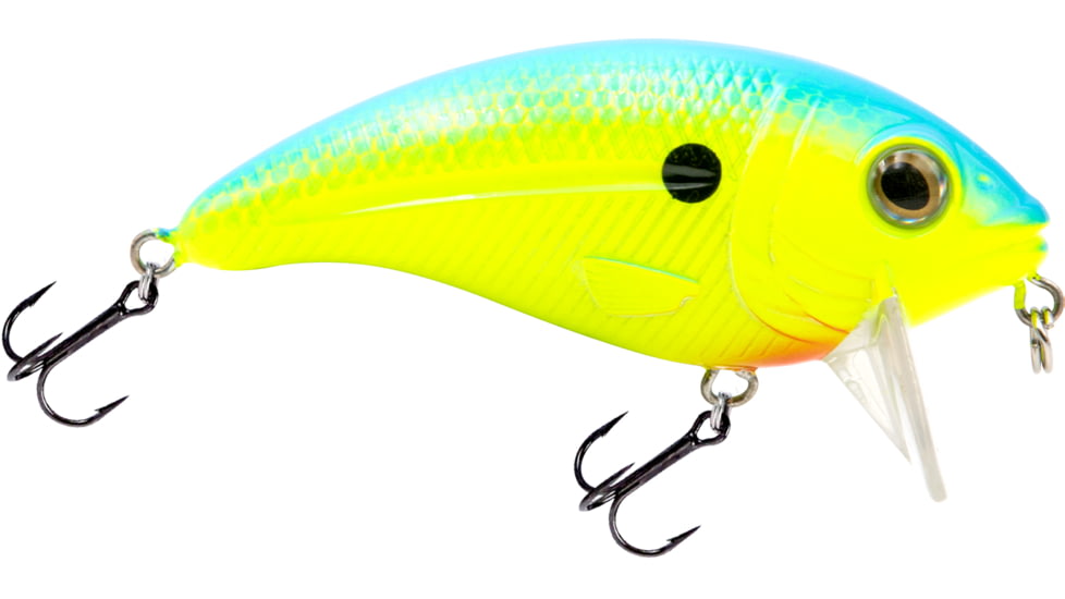 Livingston Lures Bull Nose Lure, Chartreuse Sunrise Shad, 10513