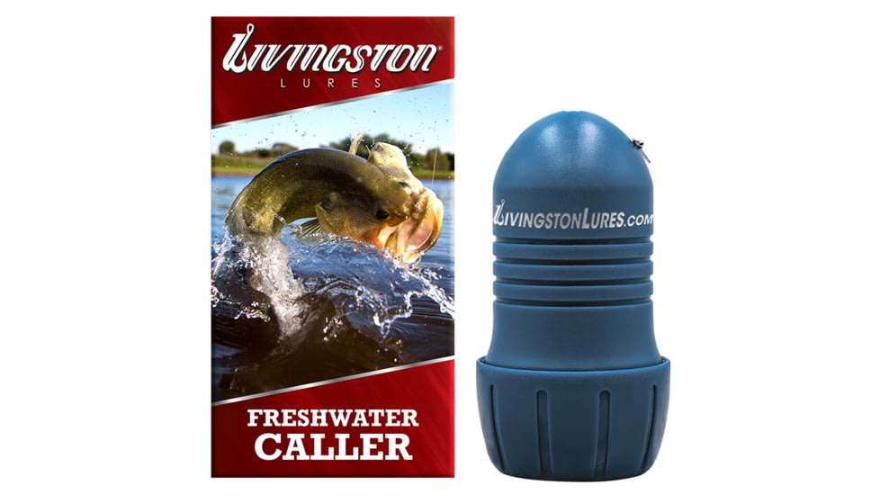 Livingston Lures Caller Series Lure, Freshwater, Blue, 11200