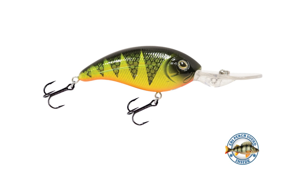 Livingston Lures Deep Impact 12 Lure, Yellow Perch, 3299