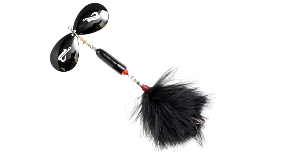 Livingston Lures EBS Spinner 158 Lure, Black Gold Capsule, 6477